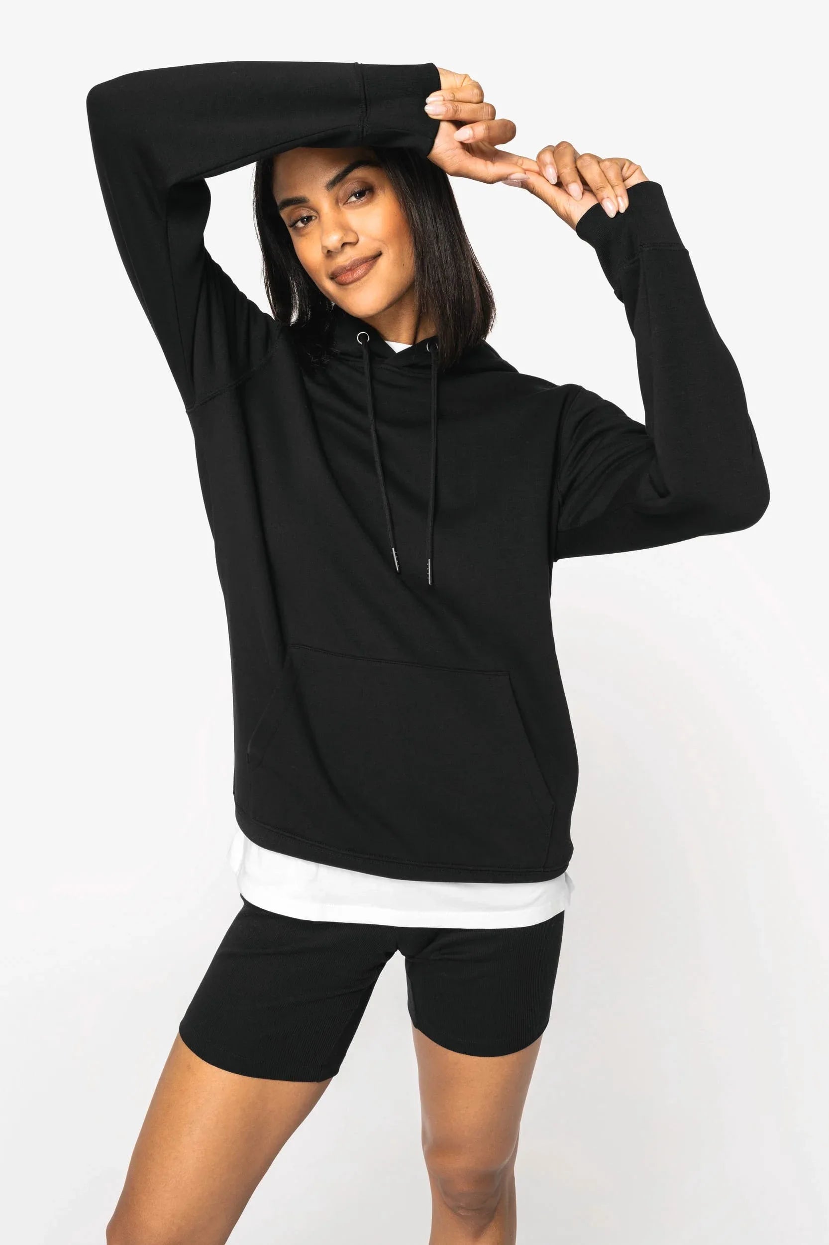 NS444 - Sweat-shirt écoresponsable à capuche unisexe - Occifloc