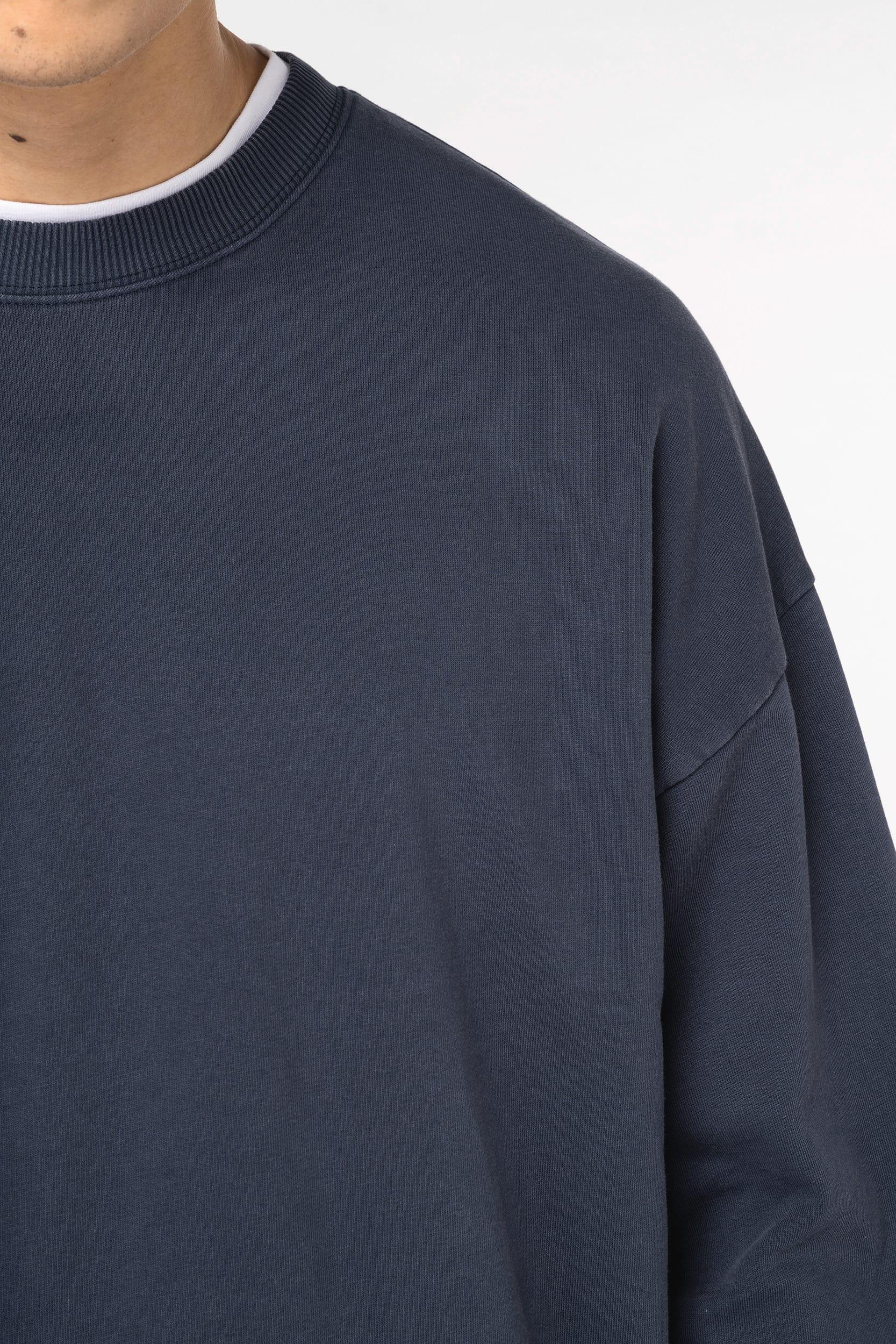 NS447 - Sweat-shirt écoresponsable à col rond délavé oversize unisexe - Occifloc