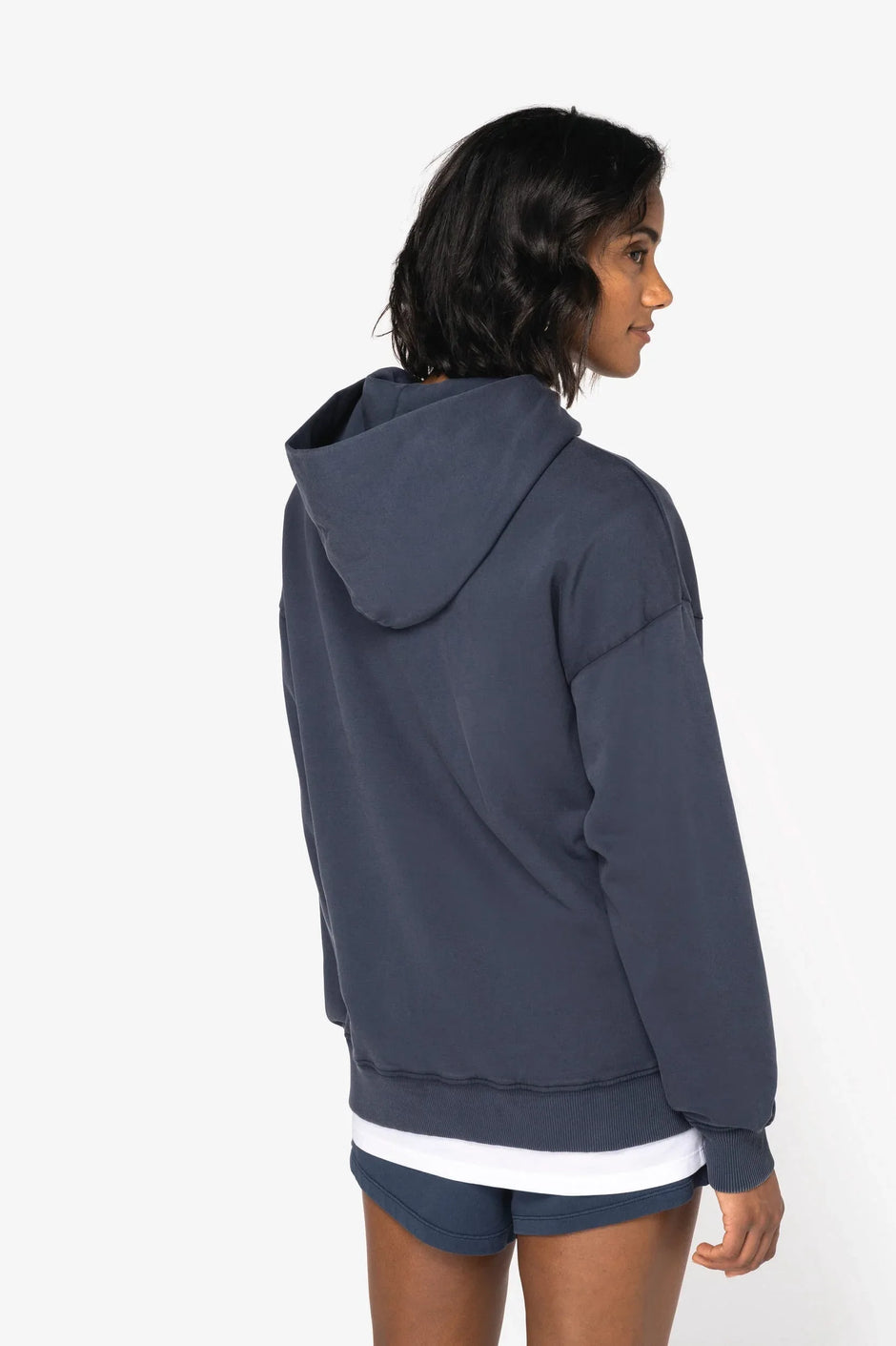 NS448 - Sweat-shirt écoresponsable à capuche délavé oversize unisexe - Occifloc