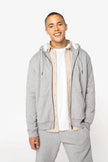 NS460 - Sweat-shirt écoresponsable zippé doublé en sherpa unisexe - Occifloc