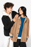 NS603 - Veste écoresponsable en velours côtelé homme
