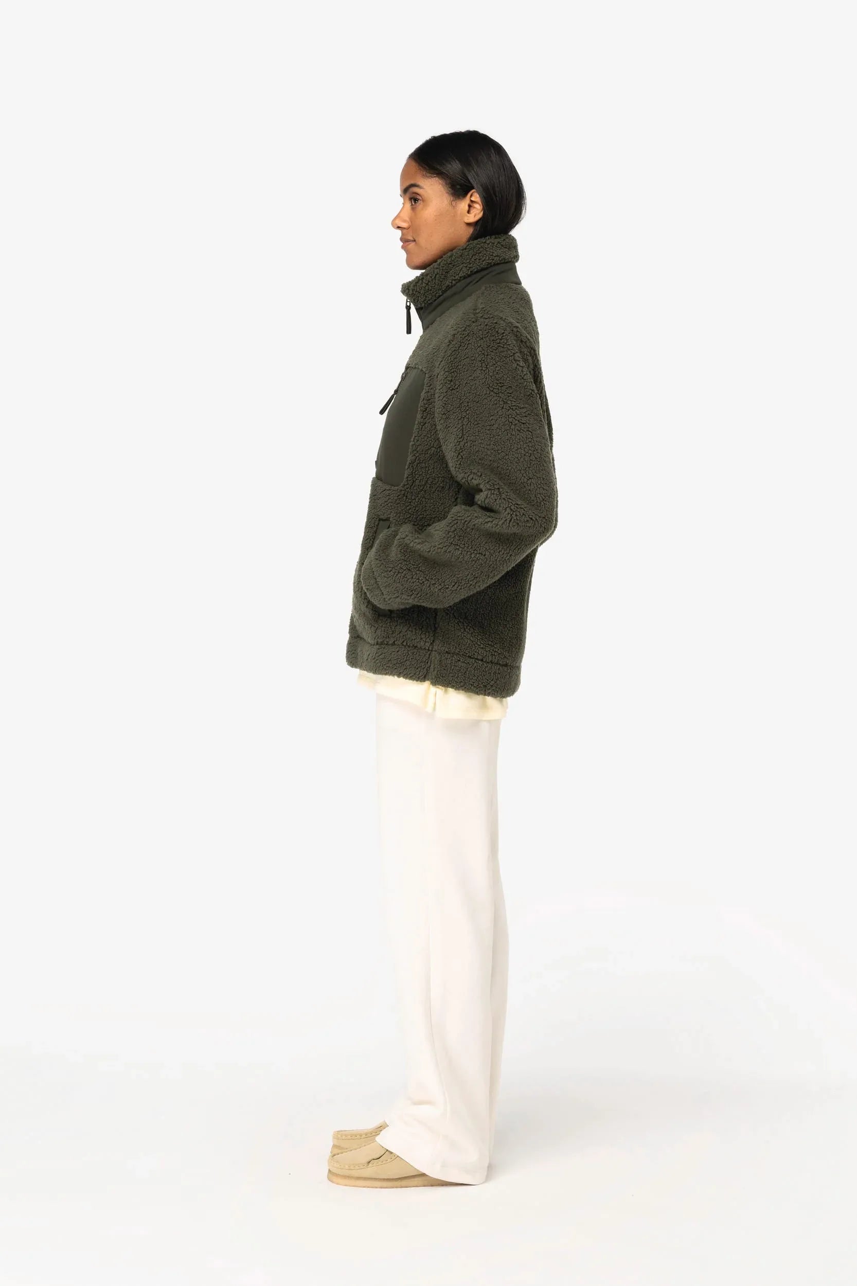 NS604 - Veste écoresponsable en sherpa unisexe - Occifloc