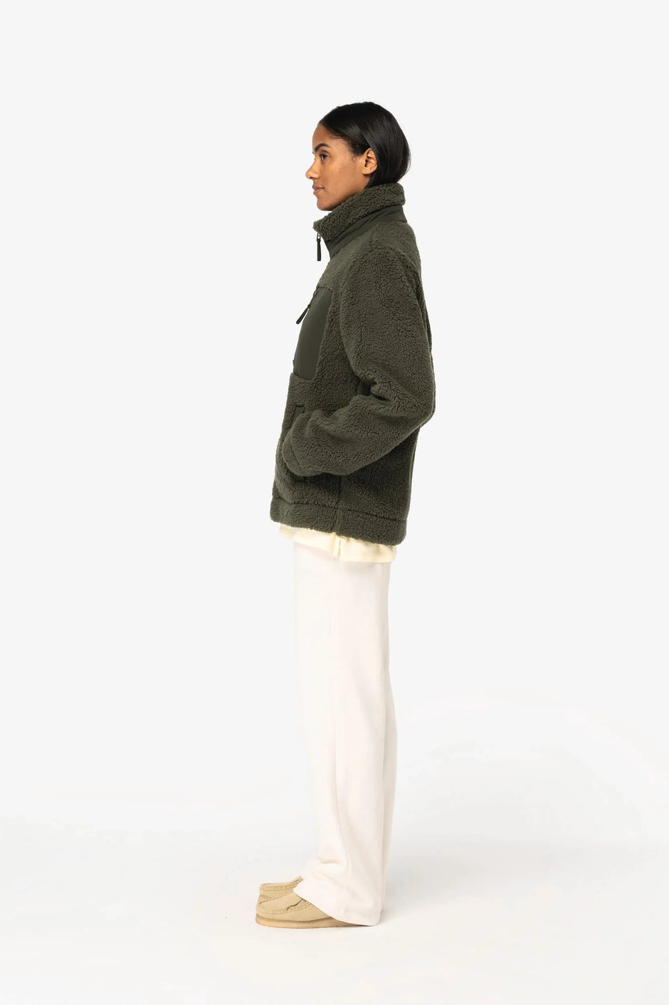 NS604 - Veste écoresponsable en sherpa unisexe - Occifloc