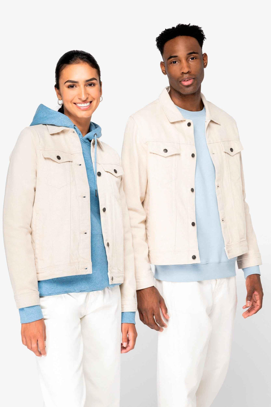 NS606 - Veste écoresponsable en chanvre homme