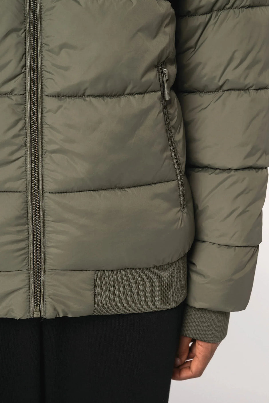 NS613 - Veste matelassée écoresponsable à col teddy unisexe - Occifloc