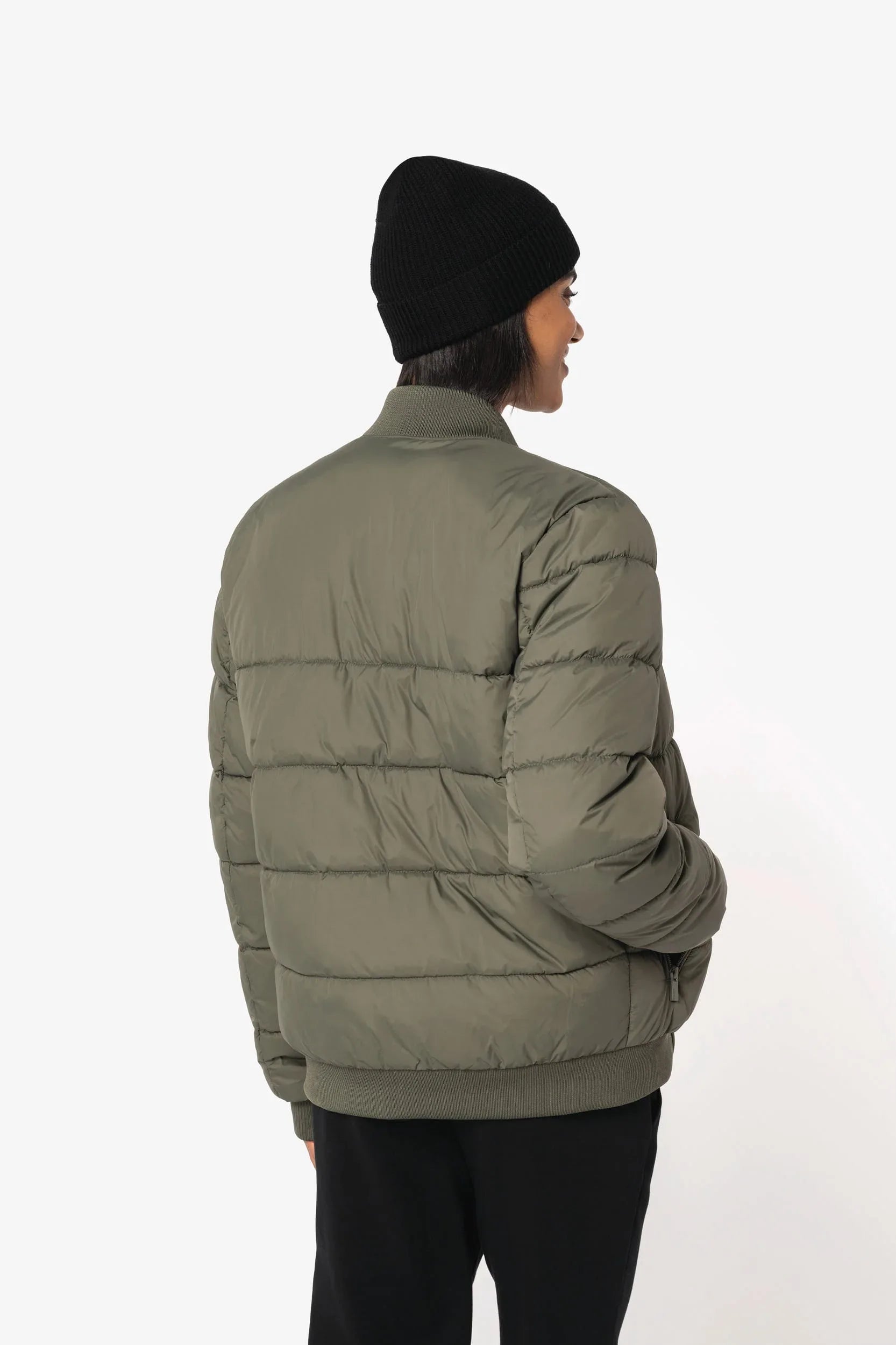 NS613 - Veste matelassée écoresponsable à col teddy unisexe - Occifloc