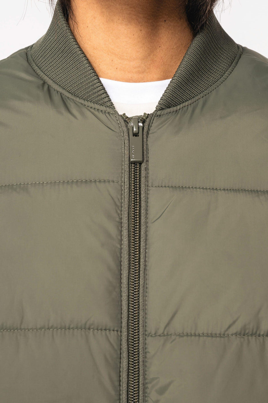 NS613 - Veste matelassée écoresponsable à col teddy unisexe - Occifloc