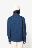 NS614 - Veste en jean écoresponsable à épaules tombantes unisexe - Occifloc