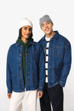 NS614 - Veste en jean écoresponsable à épaules tombantes unisexe - Occifloc