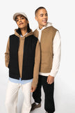 NS623 - Bodywarmer rembourré en sergé écoresponsable à col teddy unisexe - Occifloc