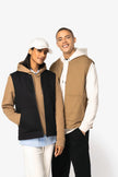 NS623 - Bodywarmer rembourré en sergé écoresponsable à col teddy unisexe - Occifloc