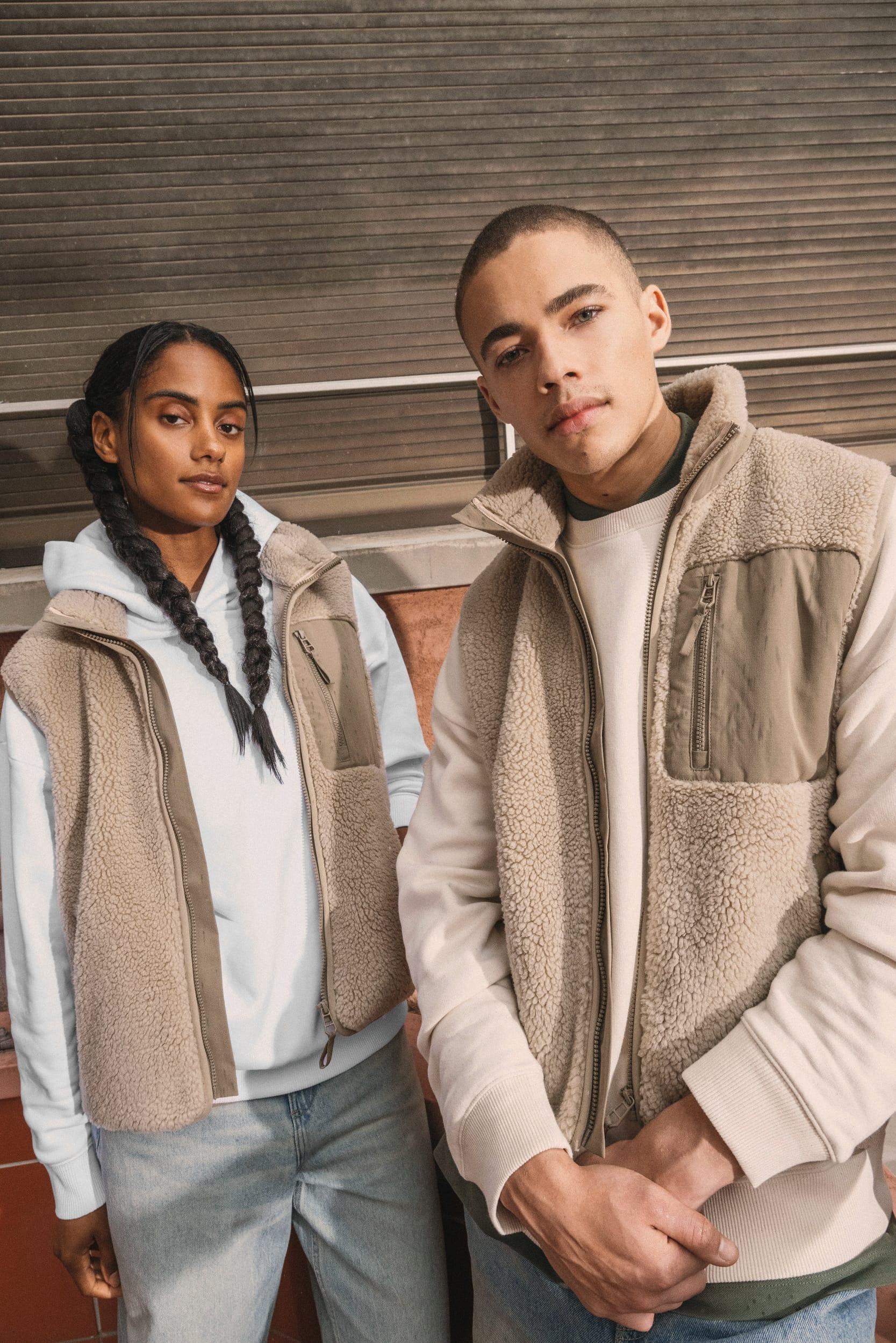 NS624 - Bodywarmer écoresponsable en sherpa unisexe - Occifloc