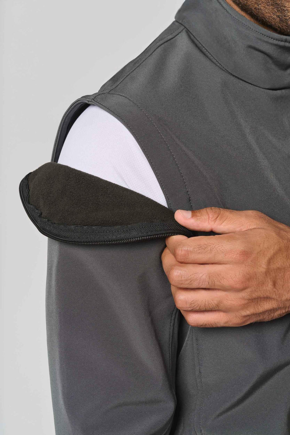 PA323 - Veste softshell sport manches amovibles unisexe - Occifloc