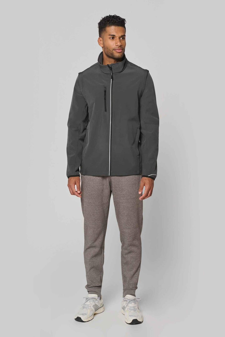 PA323 - Veste softshell sport manches amovibles unisexe - Occifloc