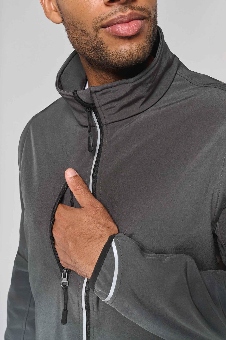 PA323 - Veste softshell sport manches amovibles unisexe - Occifloc