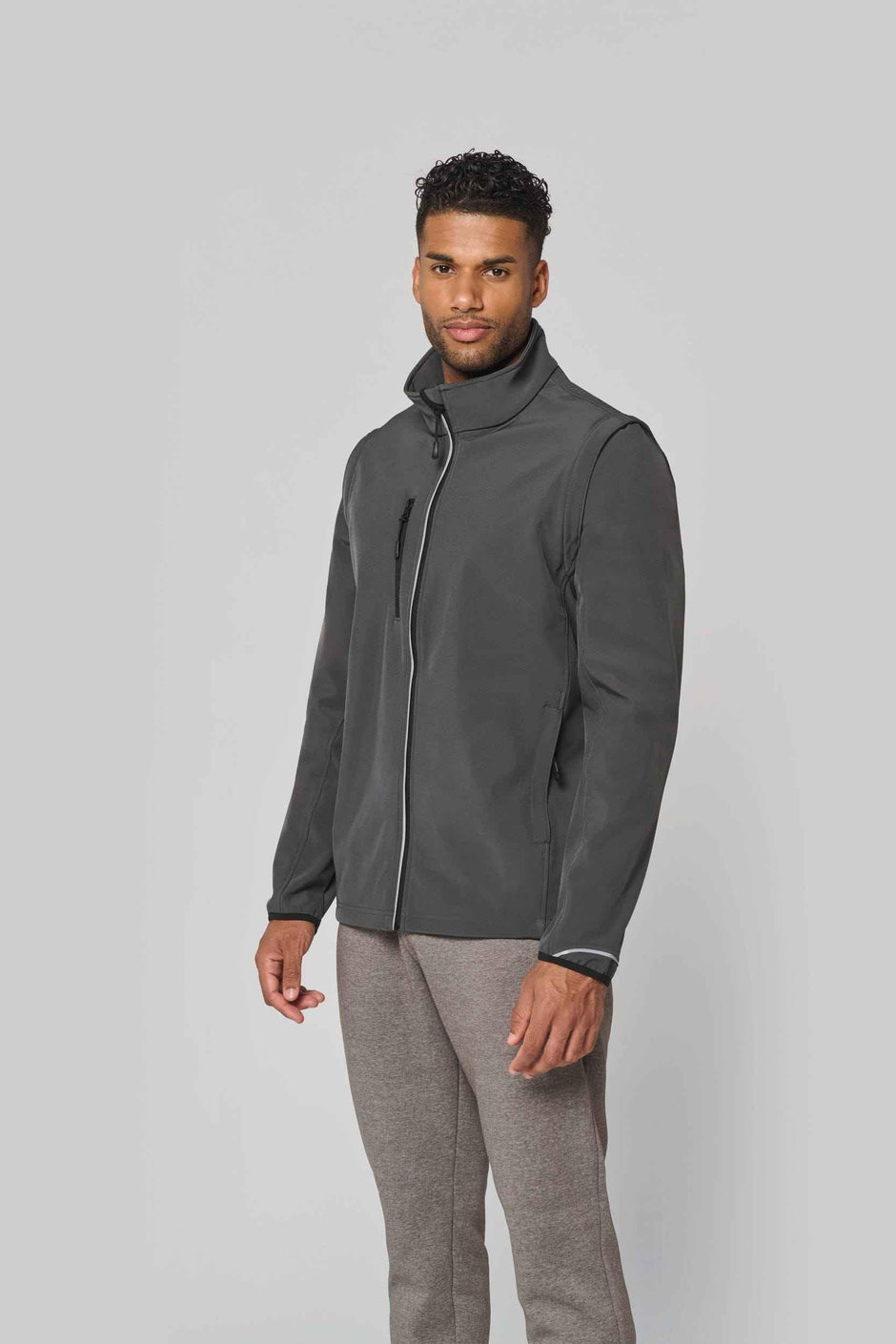 PA323 - Veste softshell sport manches amovibles unisexe - Occifloc