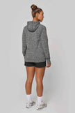 PA360 - Sweat-shirt à capuche 1/4 zip sport unisexe - Occifloc