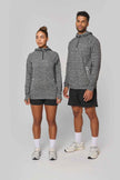 PA360 - Sweat-shirt à capuche 1/4 zip sport unisexe - Occifloc