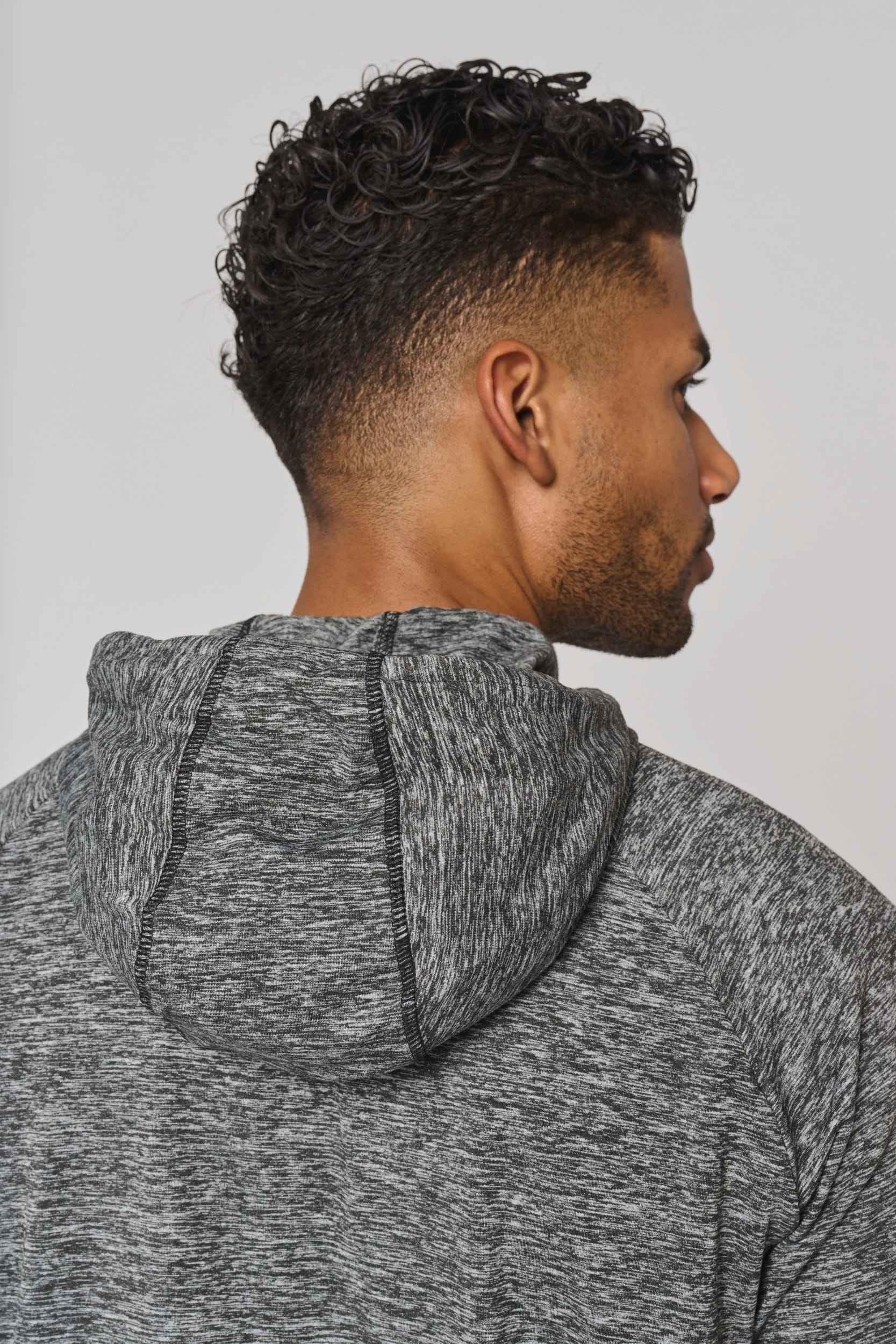 PA360 - Sweat-shirt à capuche 1/4 zip sport unisexe - Occifloc