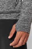 PA360 - Sweat-shirt à capuche 1/4 zip sport unisexe - Occifloc