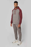 PA369 - Sweat-shirt à capuche bicolore unisexe - Occifloc