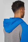 PA380 - Veste molleton zippée capuche bicolore unisexe - Occifloc