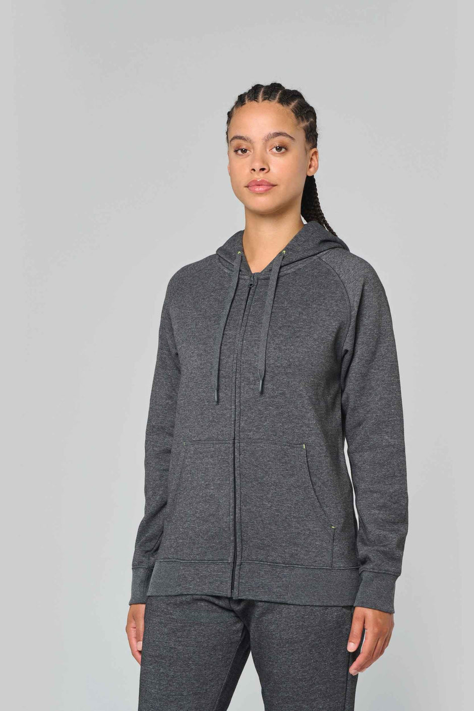 PA383 - Veste zippée à capuche unisexe - Occifloc