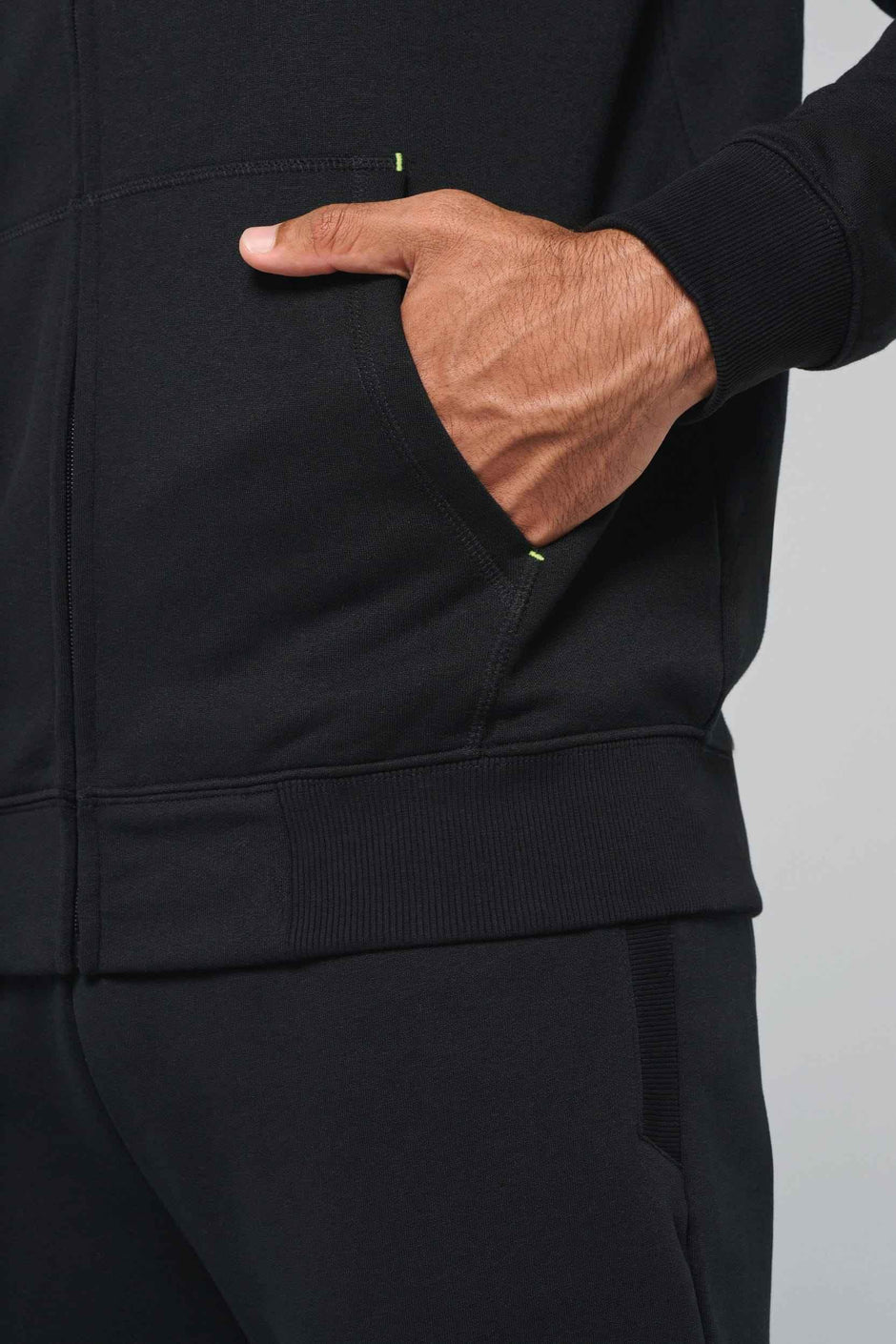 PA383 - Veste zippée à capuche unisexe - Occifloc