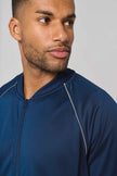 PA384 - Veste de survêtement zippée avec liseré unisexe - Occifloc