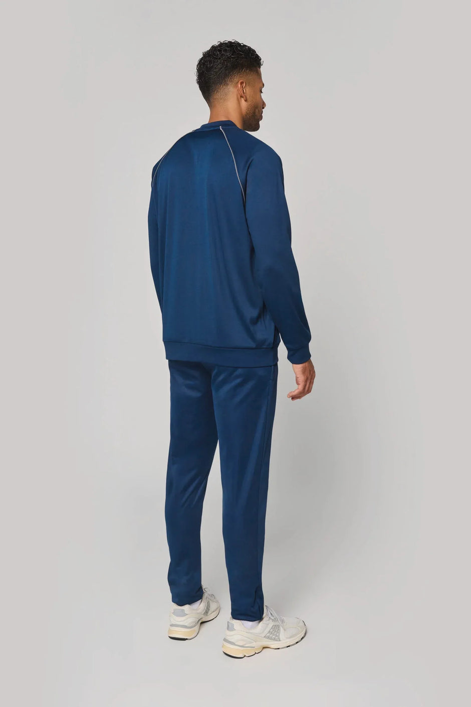 PA384 - Veste de survêtement zippée avec liseré unisexe - Occifloc