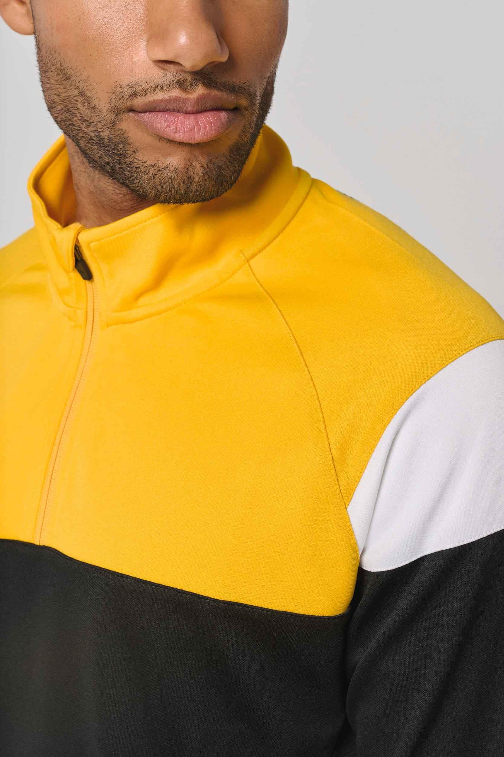 PA387 - Sweat d'entrainement 1/4 zip unisexe - Occifloc