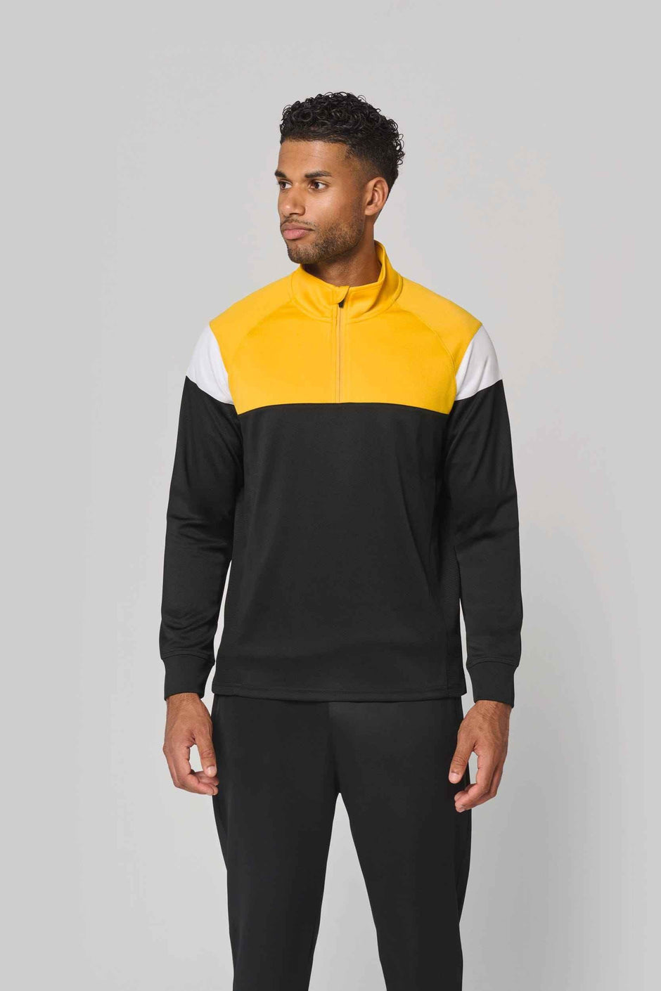 PA387 - Sweat d'entrainement 1/4 zip unisexe - Occifloc