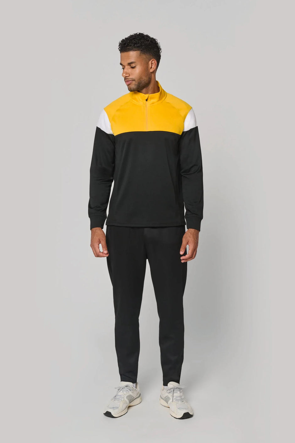 PA387 - Sweat d'entrainement 1/4 zip unisexe - Occifloc