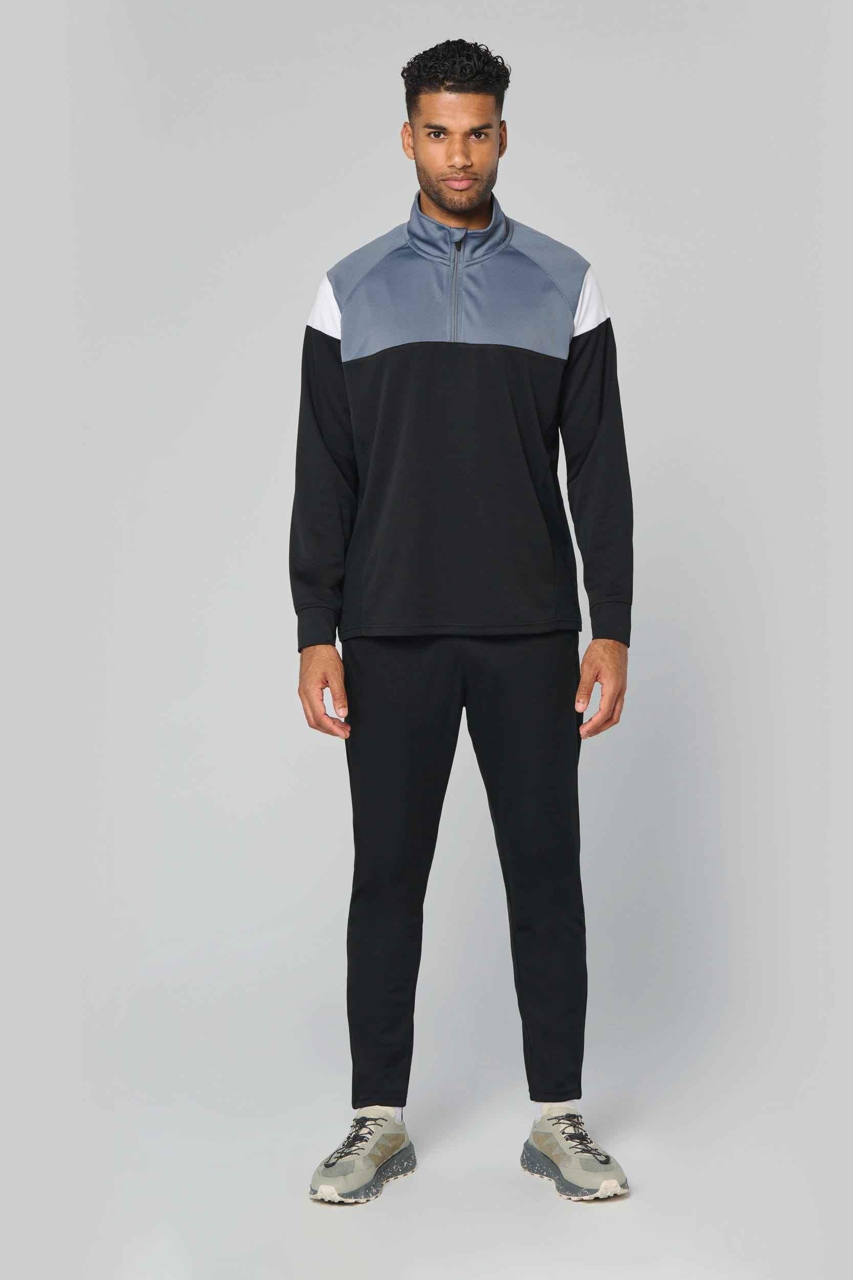 PA387 - Sweat d'entrainement 1/4 zip unisexe - Occifloc