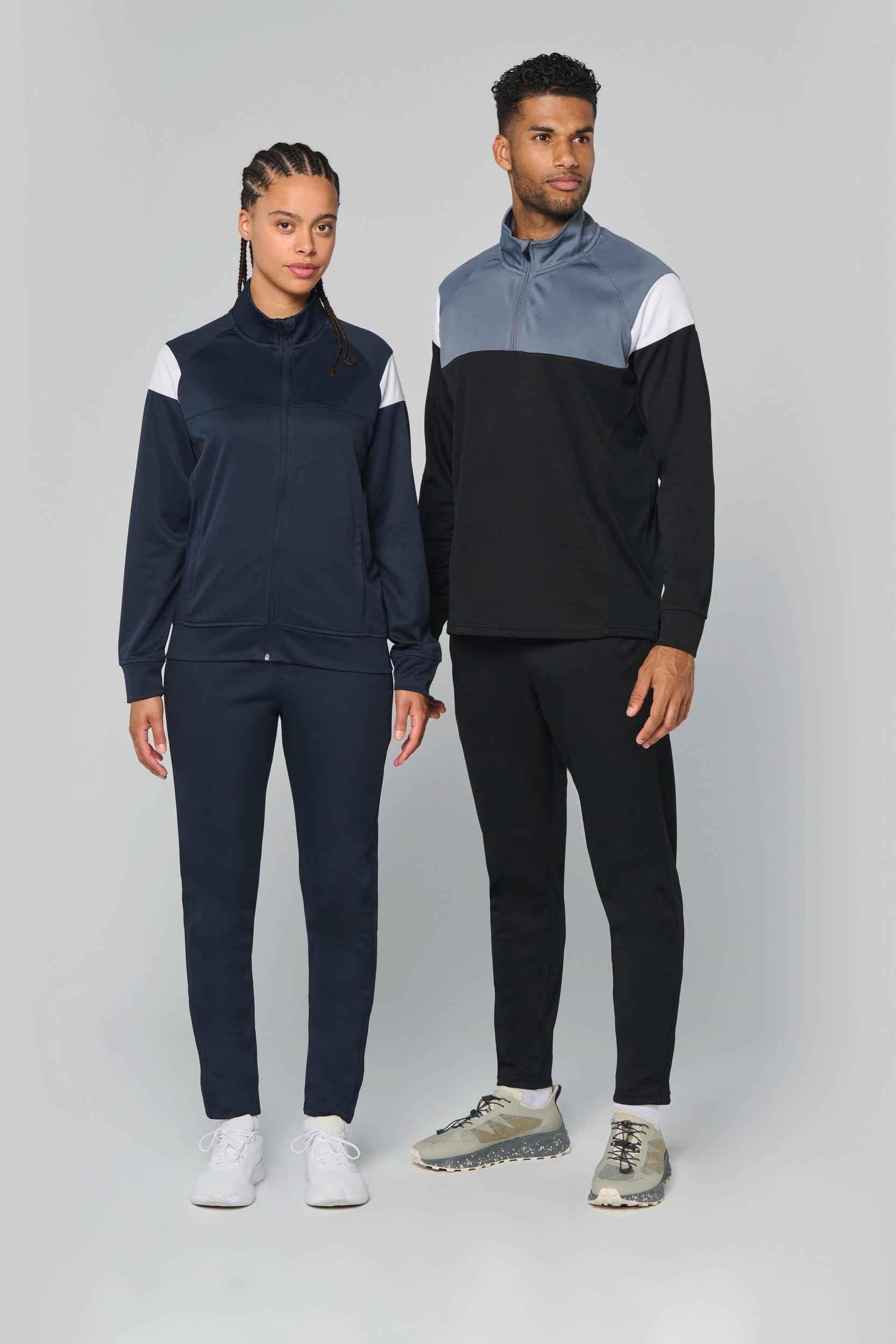 PA387 - Sweat d'entrainement 1/4 zip unisexe - Occifloc