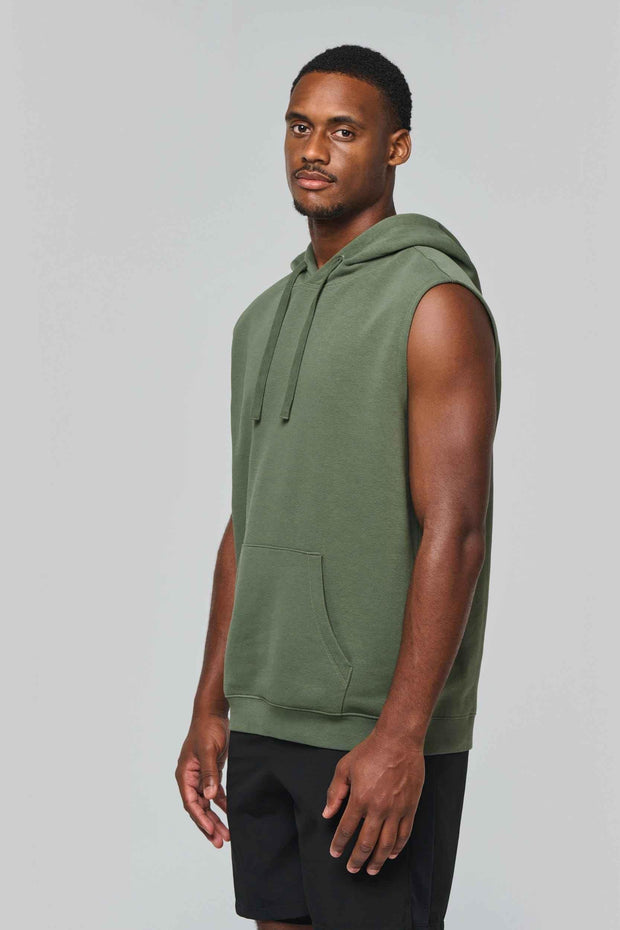 PA393 - Sweat-shirt à capuche sans manches unisexe - Occifloc