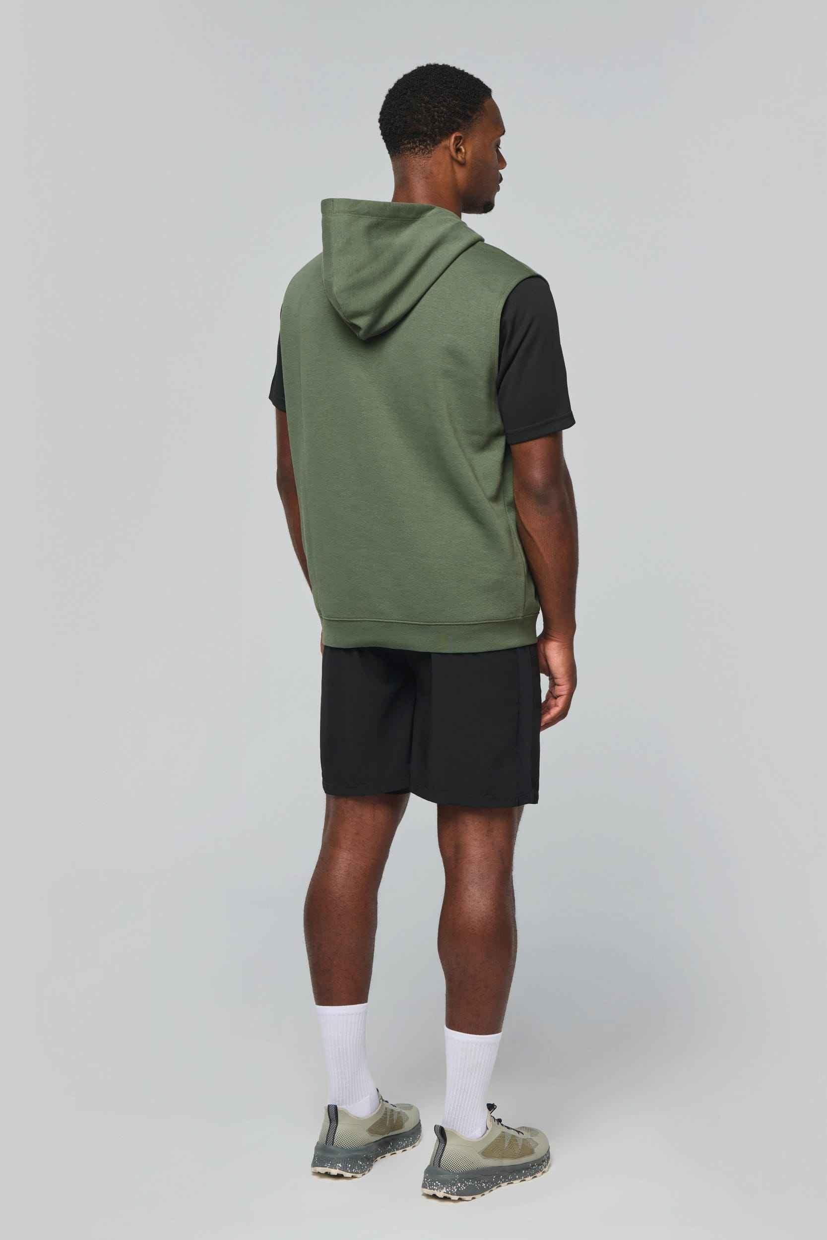 PA393 - Sweat-shirt à capuche sans manches unisexe - Occifloc