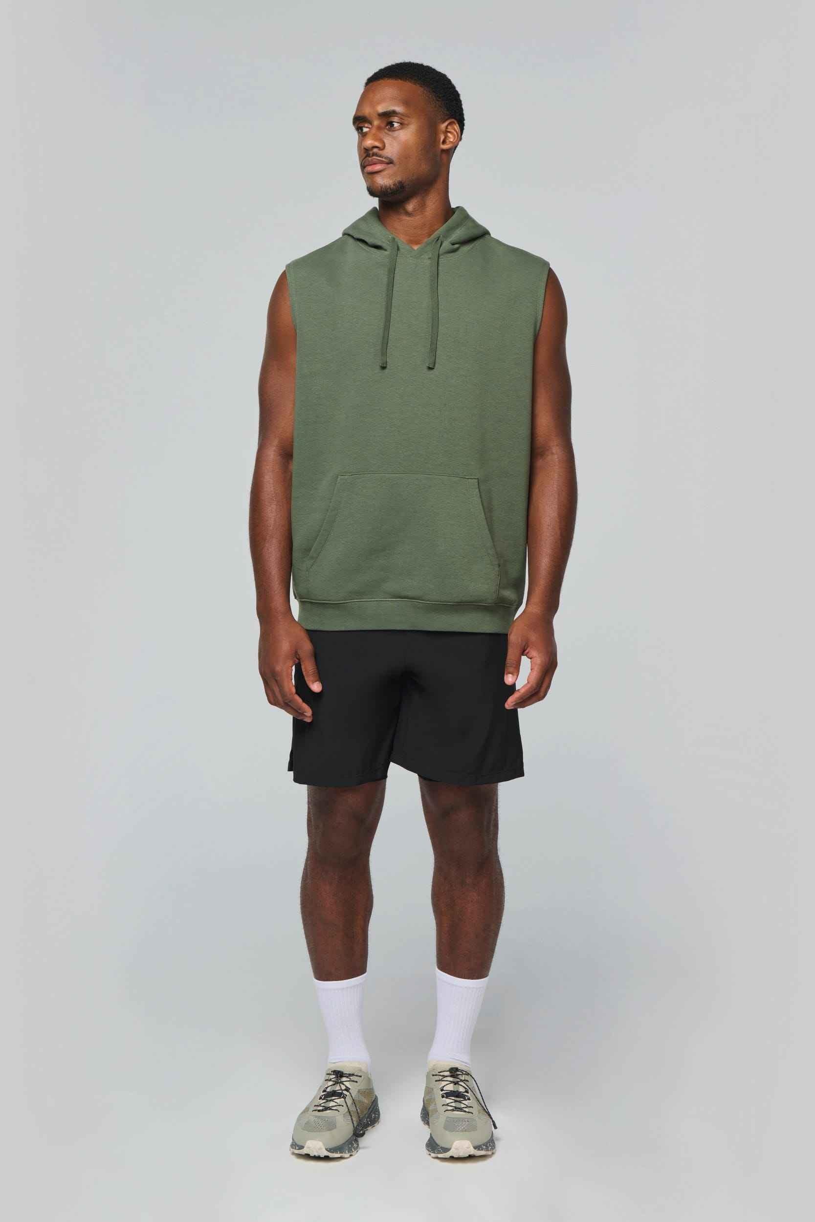 PA393 - Sweat-shirt à capuche sans manches unisexe - Occifloc