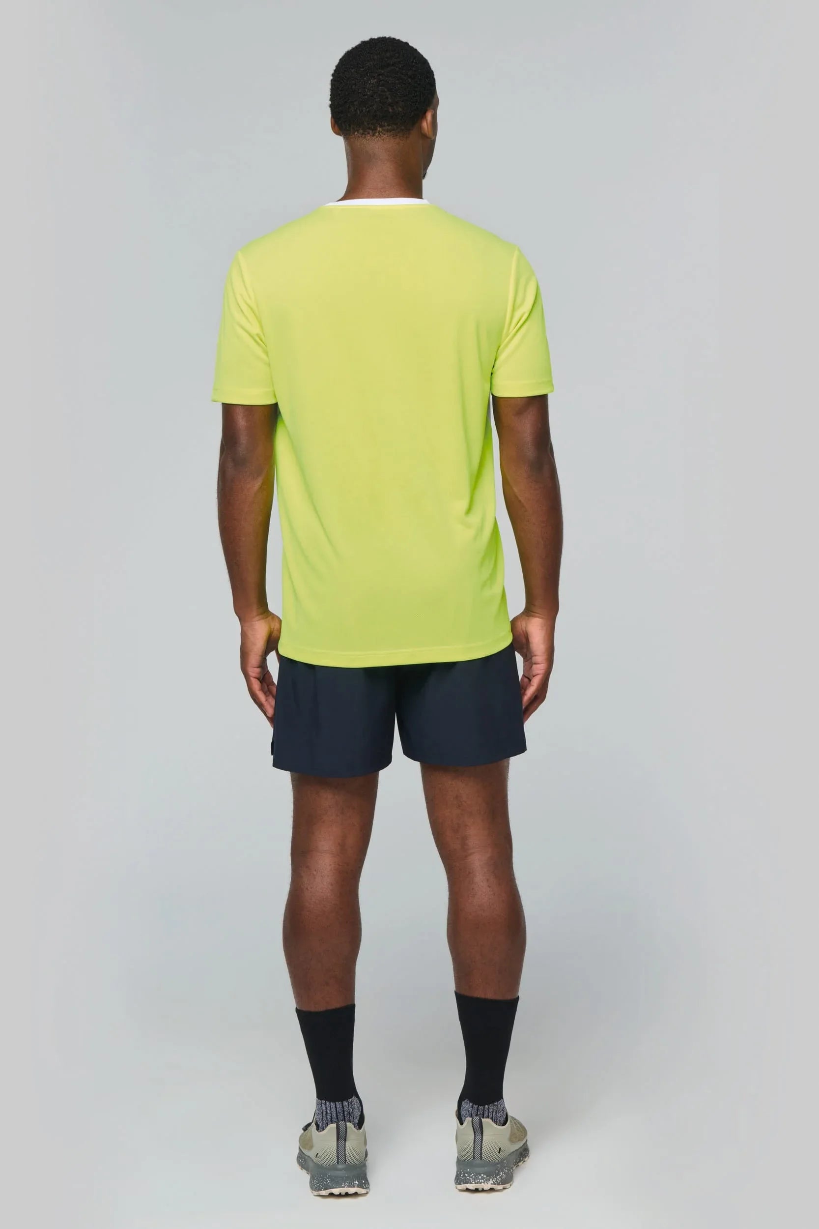 PA4014 - T-shirt de sport écoresponsable bicolore homme - Occifloc
