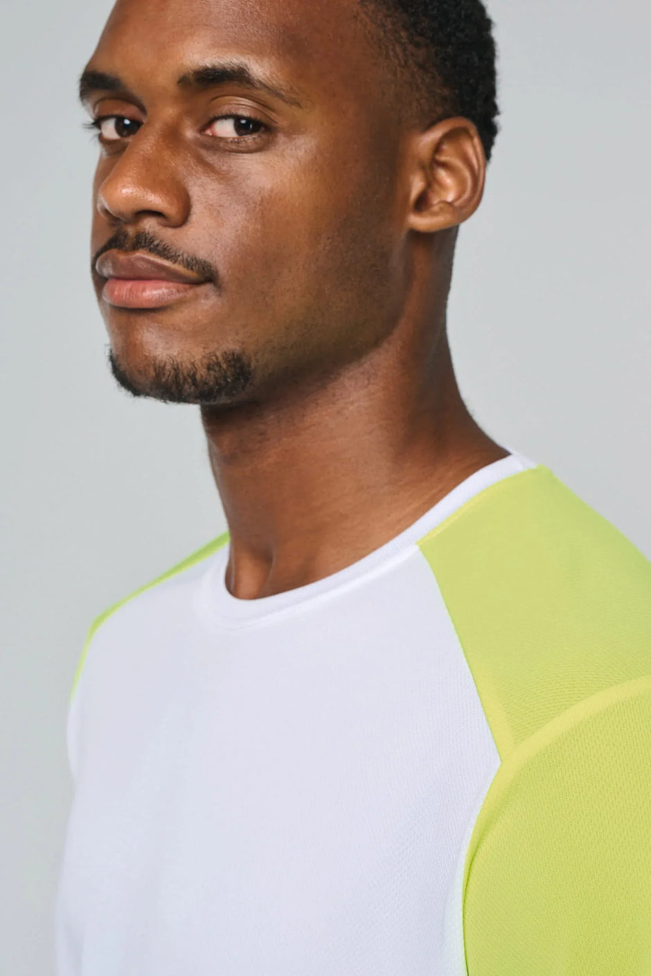 PA4014 - T-shirt de sport écoresponsable bicolore homme - Occifloc