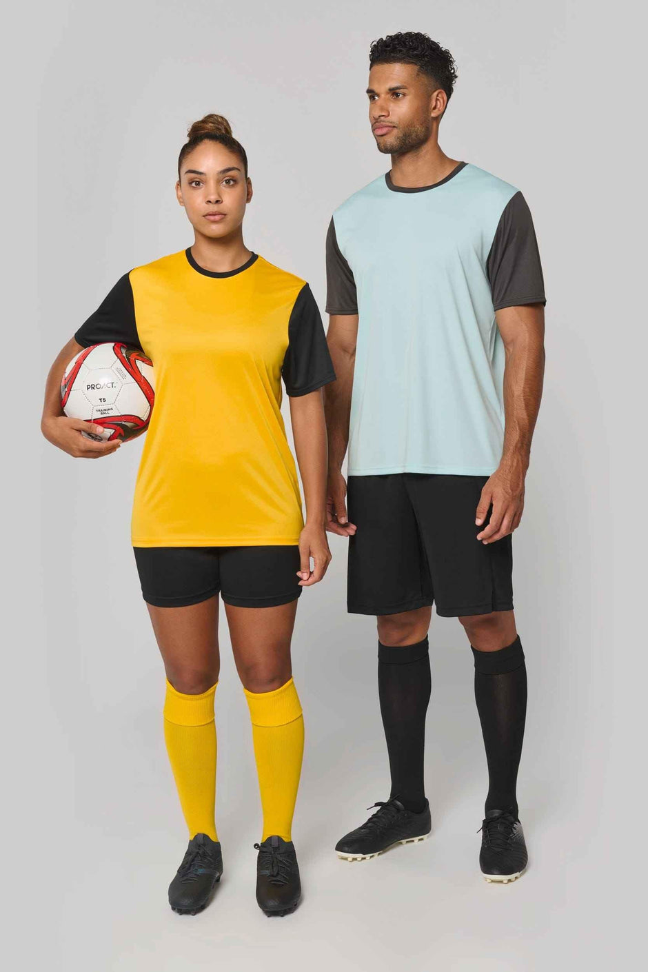 PA4023 - Maillot multisport manches courtes bicolore unisexe - Occifloc