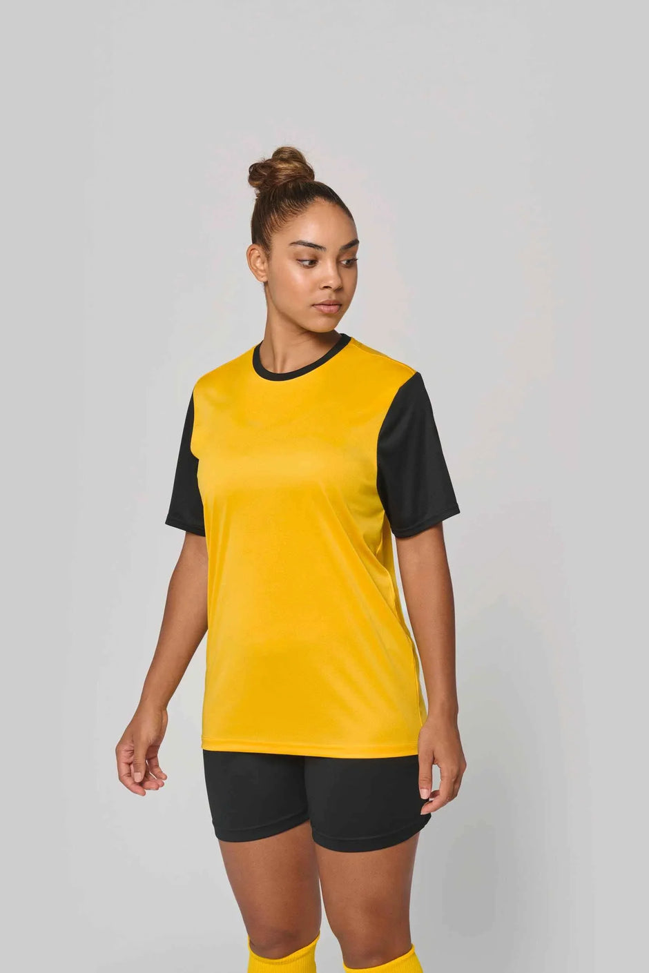 PA4023 - Maillot multisport manches courtes bicolore unisexe - Occifloc