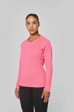 PA444 - T-shirt de sport manches longues femme - Occifloc