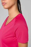 PA477 - T-shirt de sport manches courtes col v femme - Occifloc