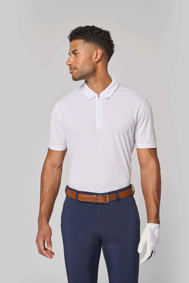 PA492 - Polo de sport col 1/4 zip homme - Occifloc