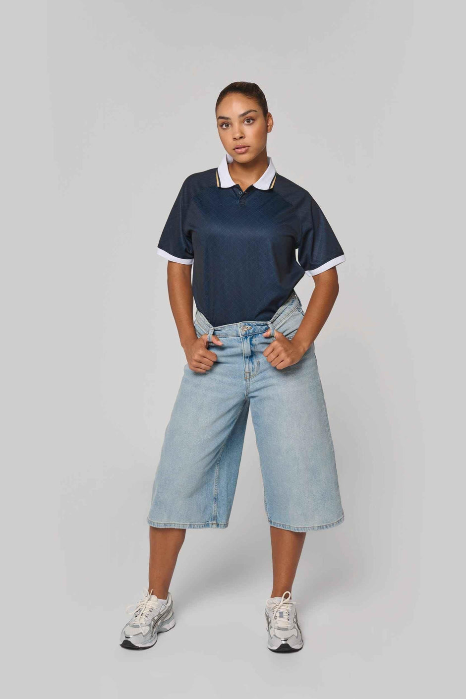 PA497 - Maillot lifestyle à col polo unisexe - Occifloc