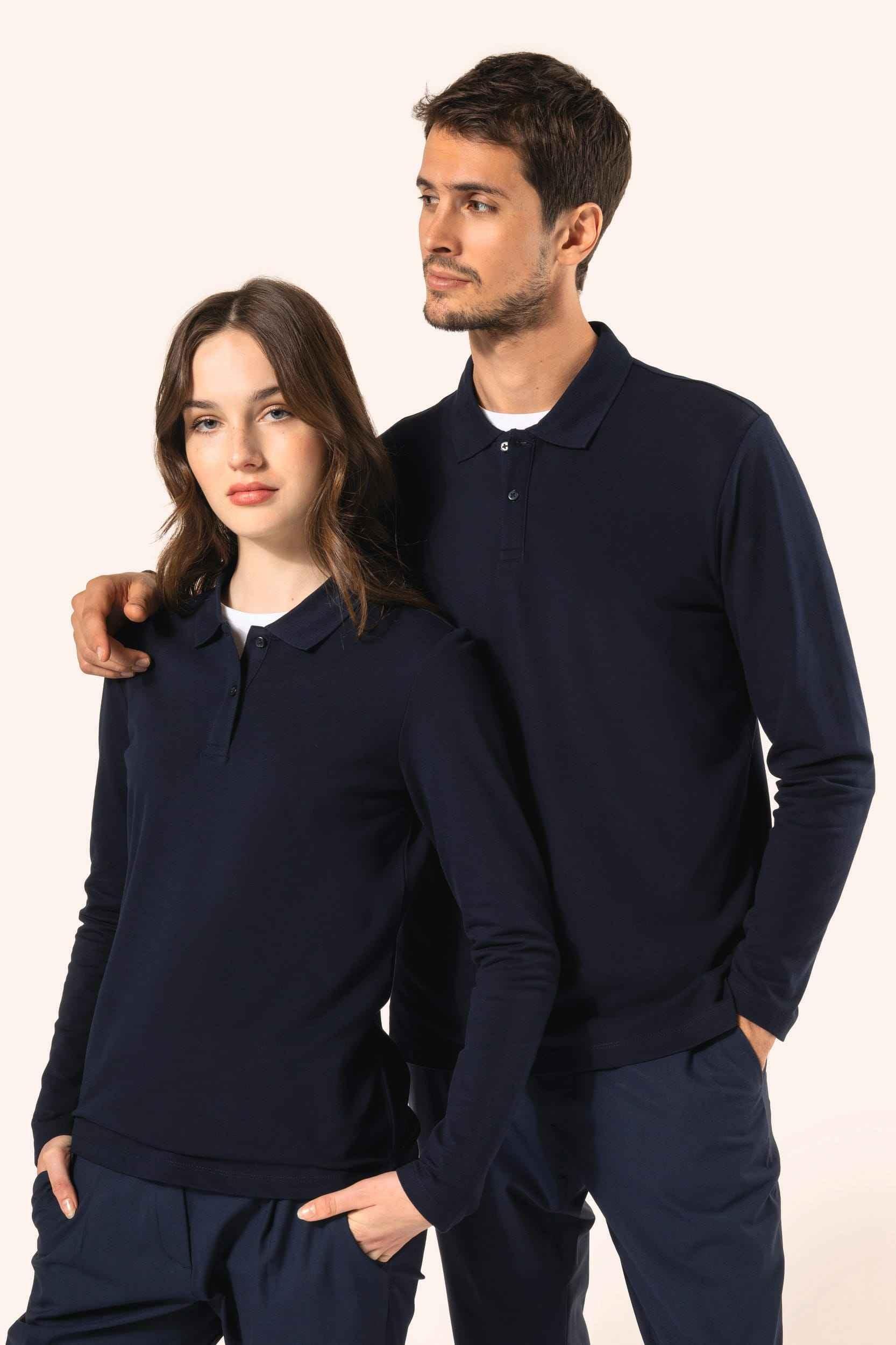 PK203 - Polo Supima® manches longues femme - Occifloc