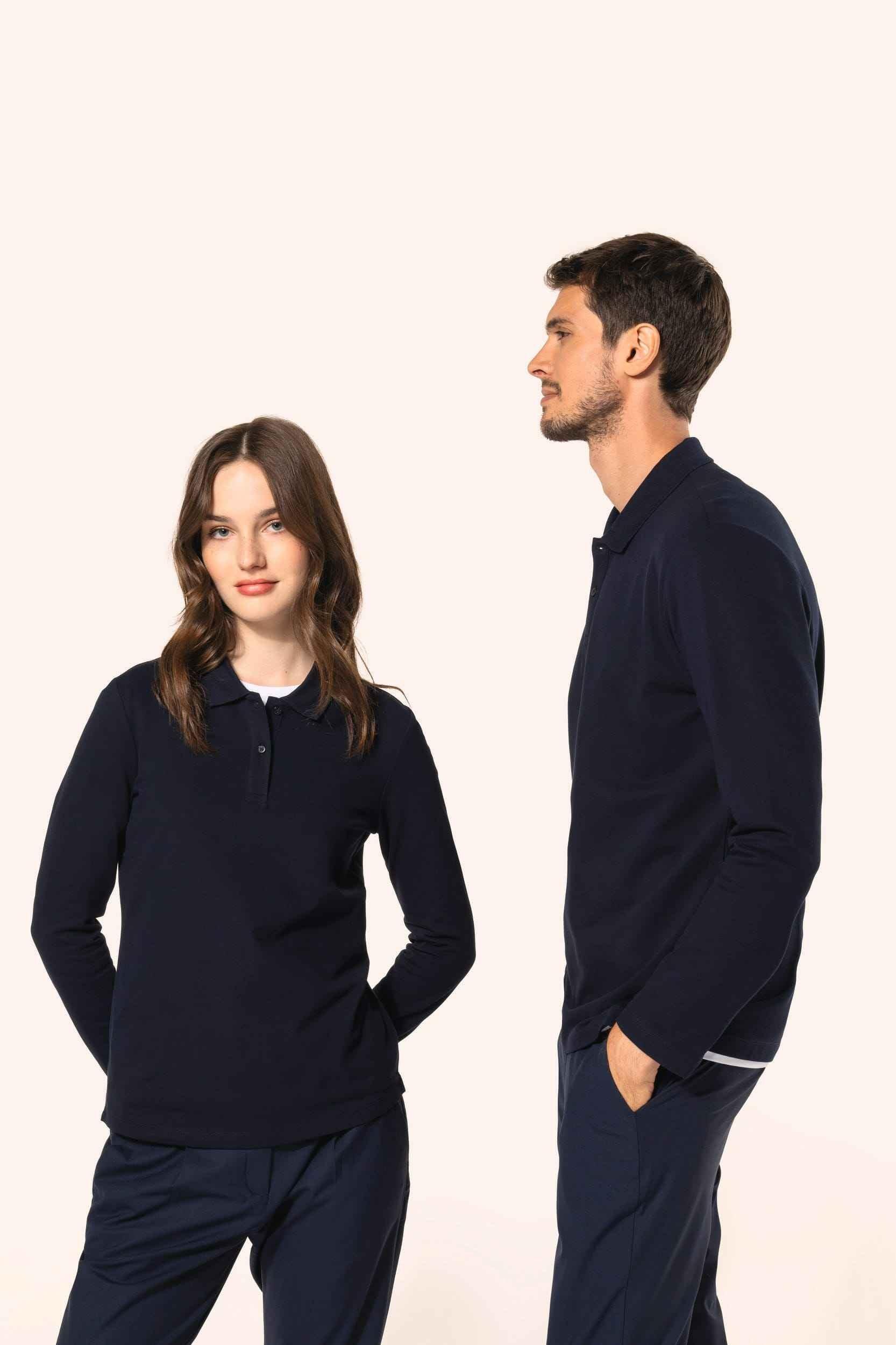 PK202 - Polo Supima® manches longues homme - Occifloc