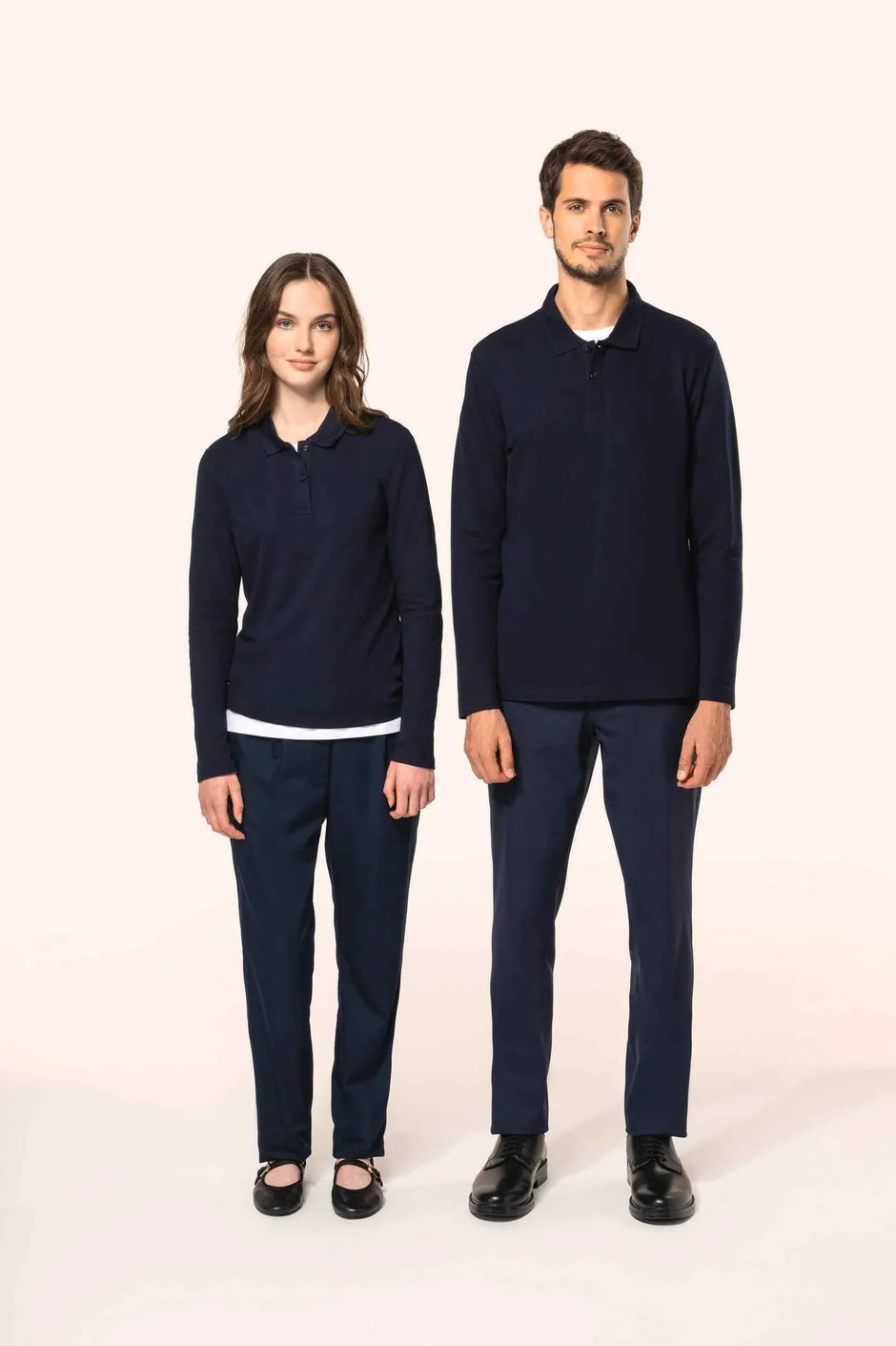 PK203 - Polo Supima® manches longues femme - Occifloc