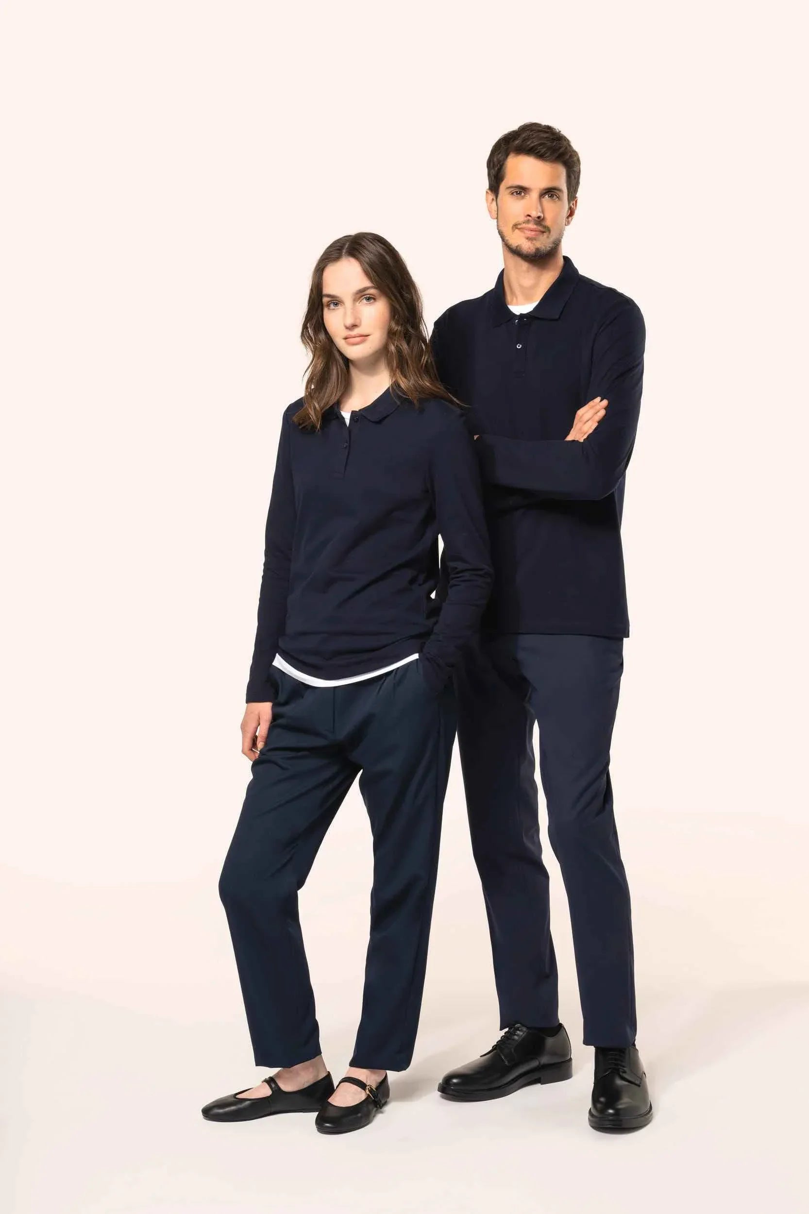 PK203 - Polo Supima® manches longues femme - Occifloc